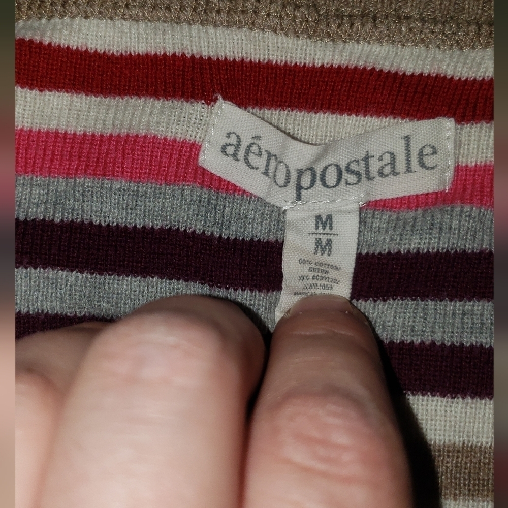 Aeropostale| Vintage V-Neck Top - Picture 2 of 5